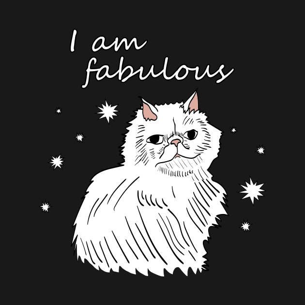 I am fabulous - persian cat by Max