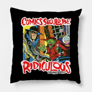 Comics Should Be Ridiculous: Bob Fujitani Pillow