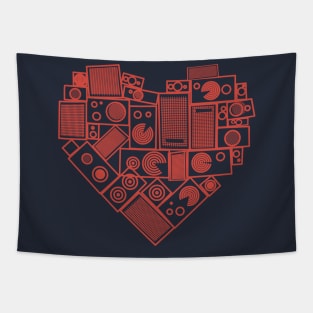 Love and Music Tapestry