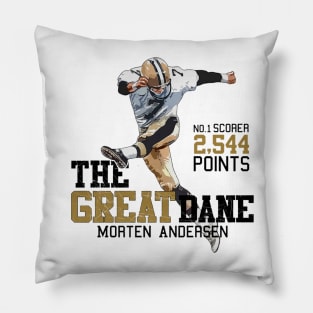 Morten Andersen New Orleans Stance Pillow