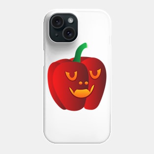 Halloween pepper Phone Case