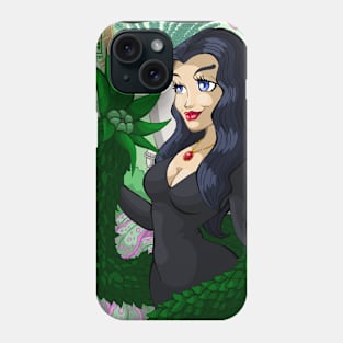 Morticia and Cleopatra Phone Case