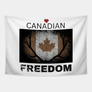 Love Canadian Freedom Tapestry