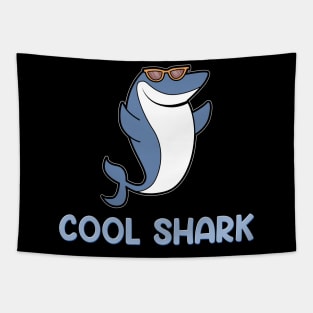 Cool Shark Tapestry