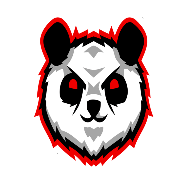 face panda by AlmiranWhite