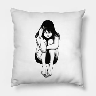 Tired Life Pillow
