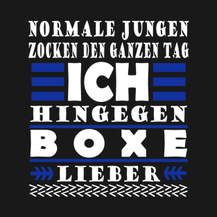 Boxen Geschenkidee Boxring Jungen Männer Sport T-Shirt