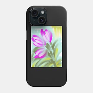 PASTEL TULIPS Phone Case