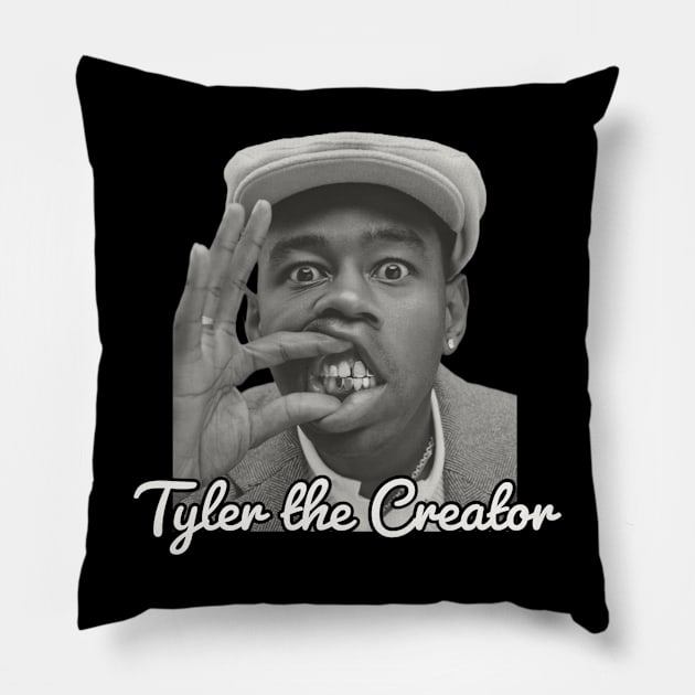 Tyler the Creator / 1991 Pillow by Nakscil