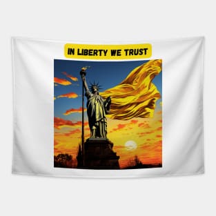 In liberty we trust Tapestry