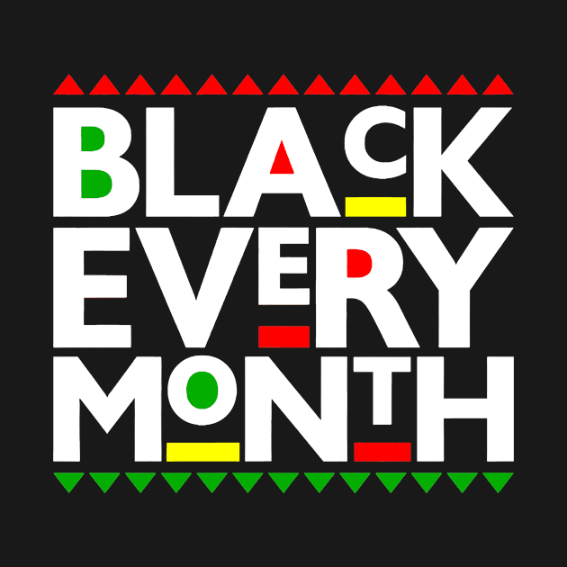 Inspiring Black Every Month Pride by TMSTORE