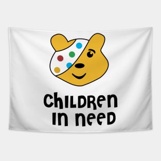 Children In Need Pudsey Bear Tapestry