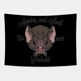 Mr. Bat (Elegant Font) Tapestry