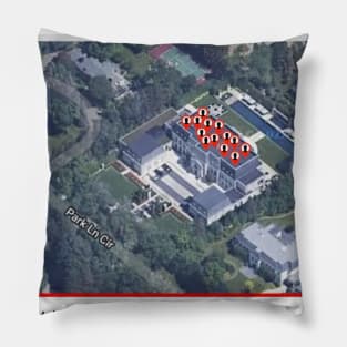 drake mansion Pillow