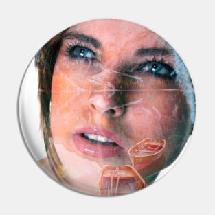 Eyes woman Pin