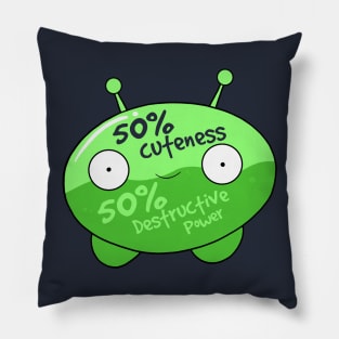 Fifty Percent of Cuteness Pillow