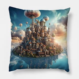 Utopian City Pillow