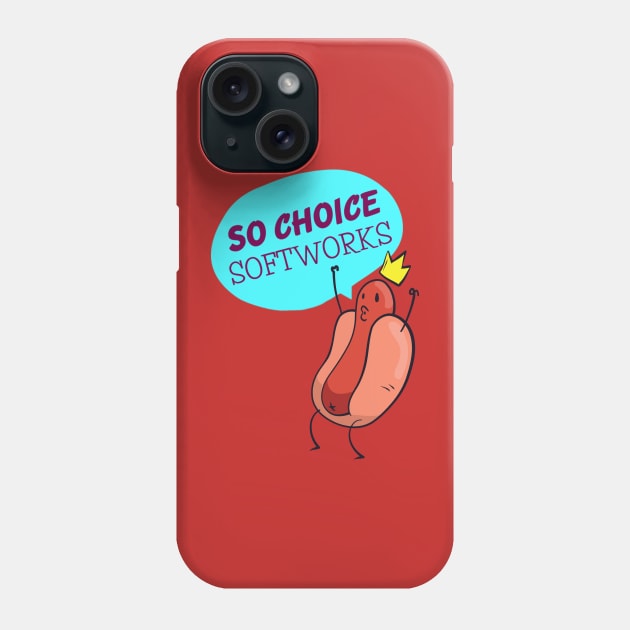 THE BABY IS SO CHOICE Phone Case by tonythewilson