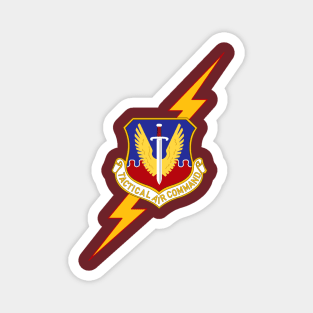 Tactical Air Command Crest (with lightning bolt) Magnet