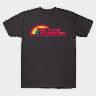 Reading Rainbow T-Shirt from Homage. | Grey | Vintage Apparel from Homage.