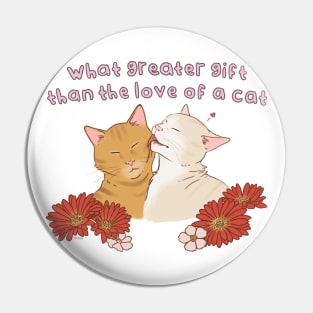 Cute Orange Cats Pin