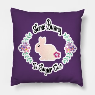 Copy of Adorable Bunny Easter Pillow