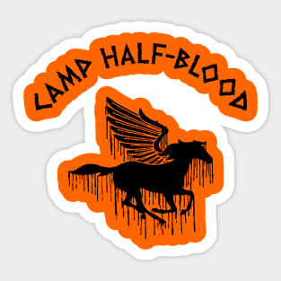 Percy Jackson - Camp Half-Blood - Cabin Five - Ares Sticker for Sale by  gingerbun