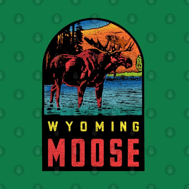 Wyoming Moose by Midcenturydave