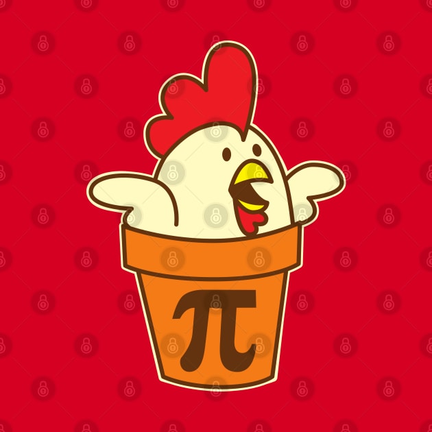 Chicken Pot Pi by DetourShirts