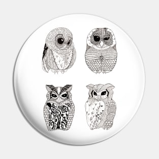 Owls Pin