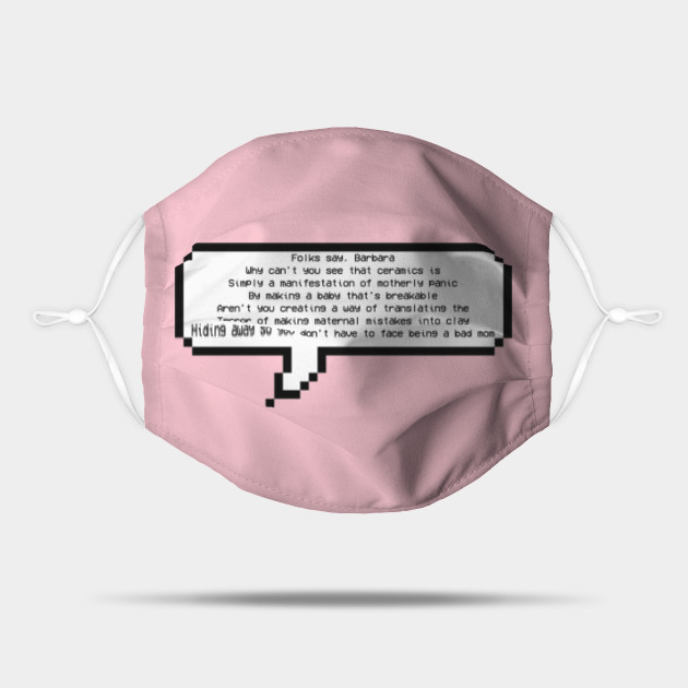Ready Set Not Yet Barbara Beetlejuice Mask Teepublic