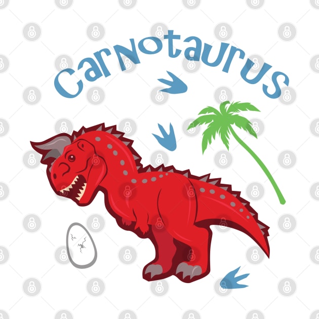 Cute Carnotaurus by SakuraDragon