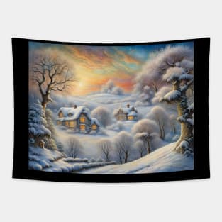 Winter Landscape Tapestry