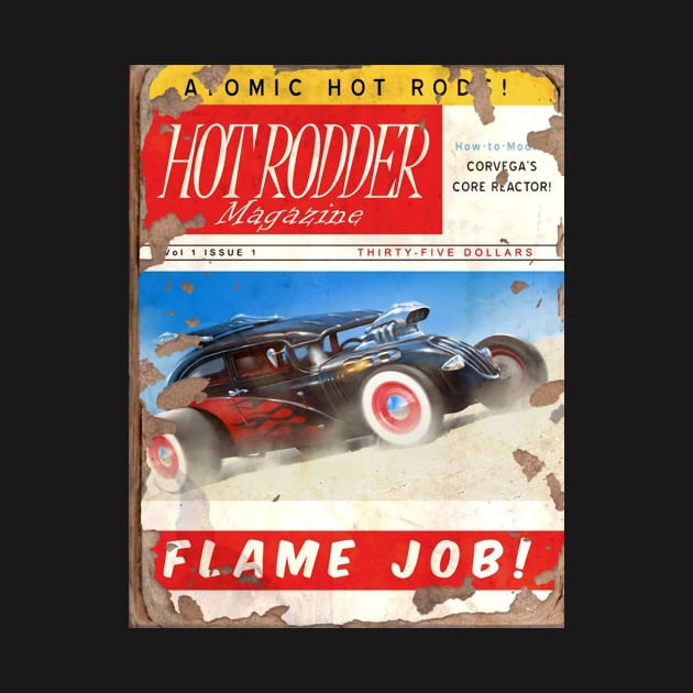HOT RODDER MAGAZINE : Flame Job by YourStyleB