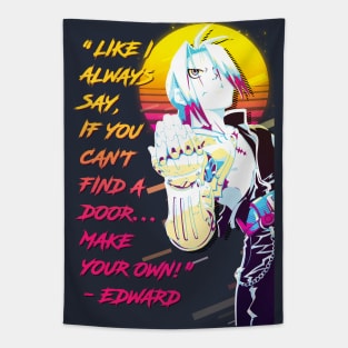 Edward Elric Quote Tapestry