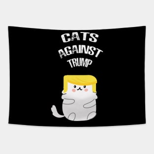 Cats Against Trump Tapestry