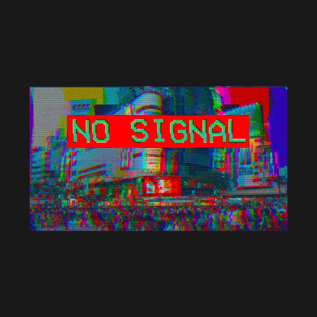No Signal Vaporwave Aesthetic by Raimondi