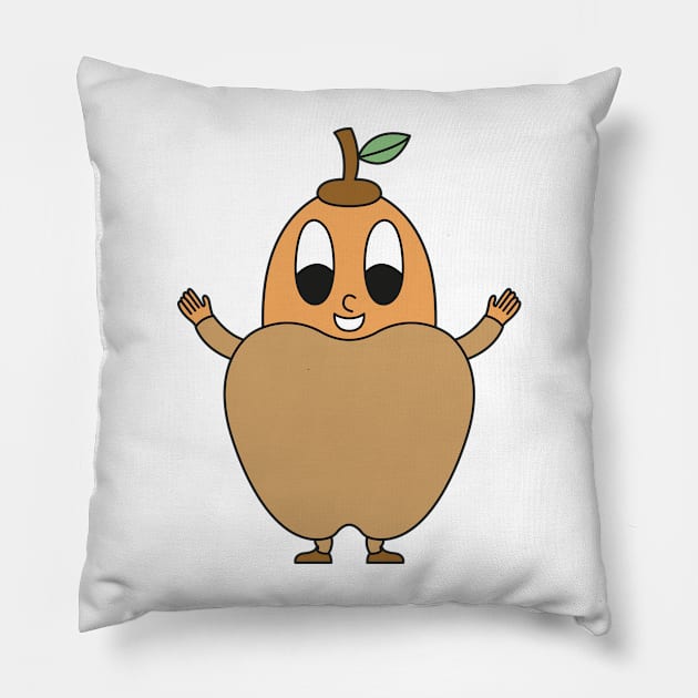 Apple Egg Pillow by M.-P.-Mueller