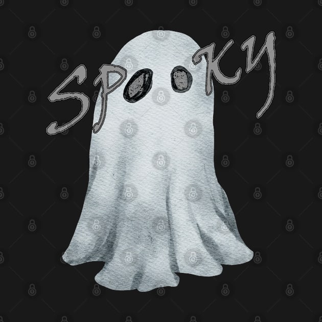 Halloween Spooky Ghost by KZK101