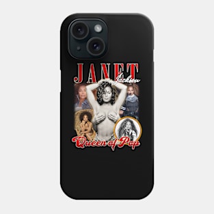 RETRO VINTAGE JANET JACKSON BOOTLEG STYLE Phone Case