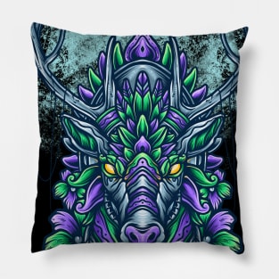 Mystical deer Pillow