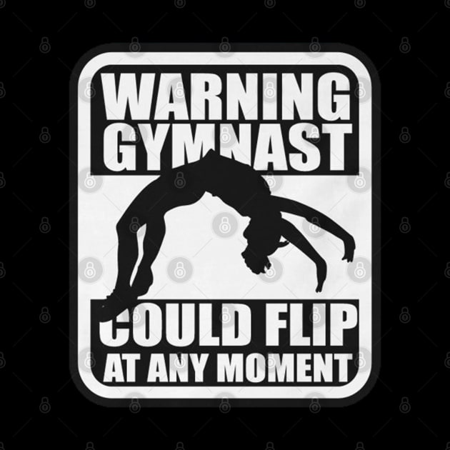 warning gymnast could flip at every moment by kiwodesign