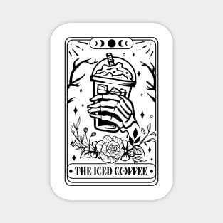The Iced Coffee Tarot Card Magnet