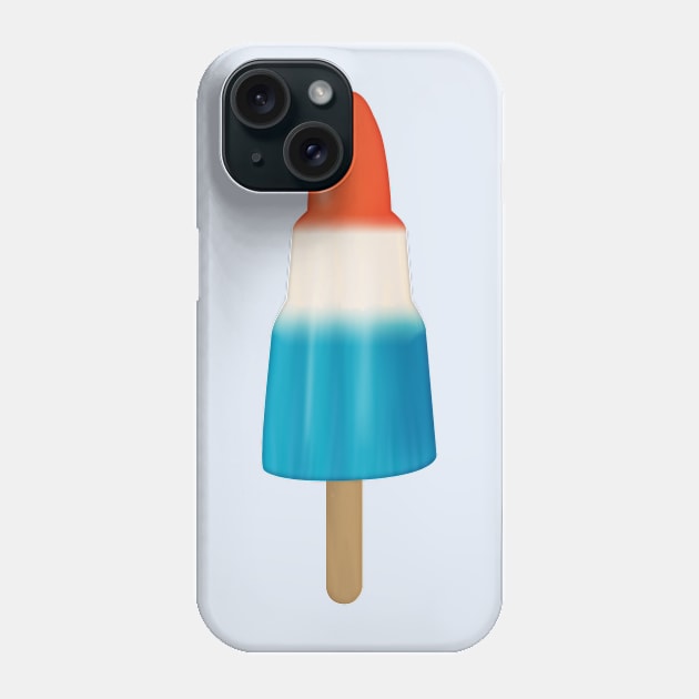 Blue Rocket Phone Case by LozMac