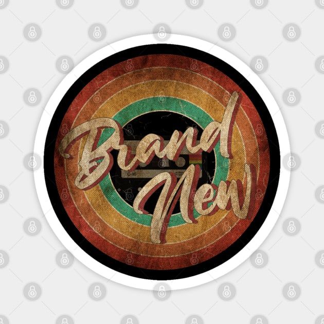Brand New Vintage Circle Art Magnet by antongg