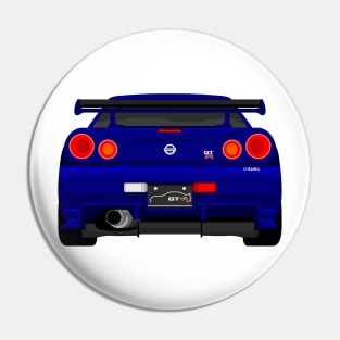 GTR R34 NAVY Pin