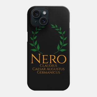 Ancient Roman Emperor Nero Imperial History Of Rome Phone Case