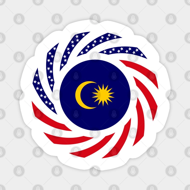 Malaysian American Multinational Patriot Flag Series Magnet by Village Values