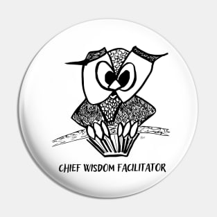 Chief Wisdom Facilitator Pin