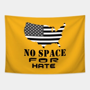 No Space For Hate Tapestry